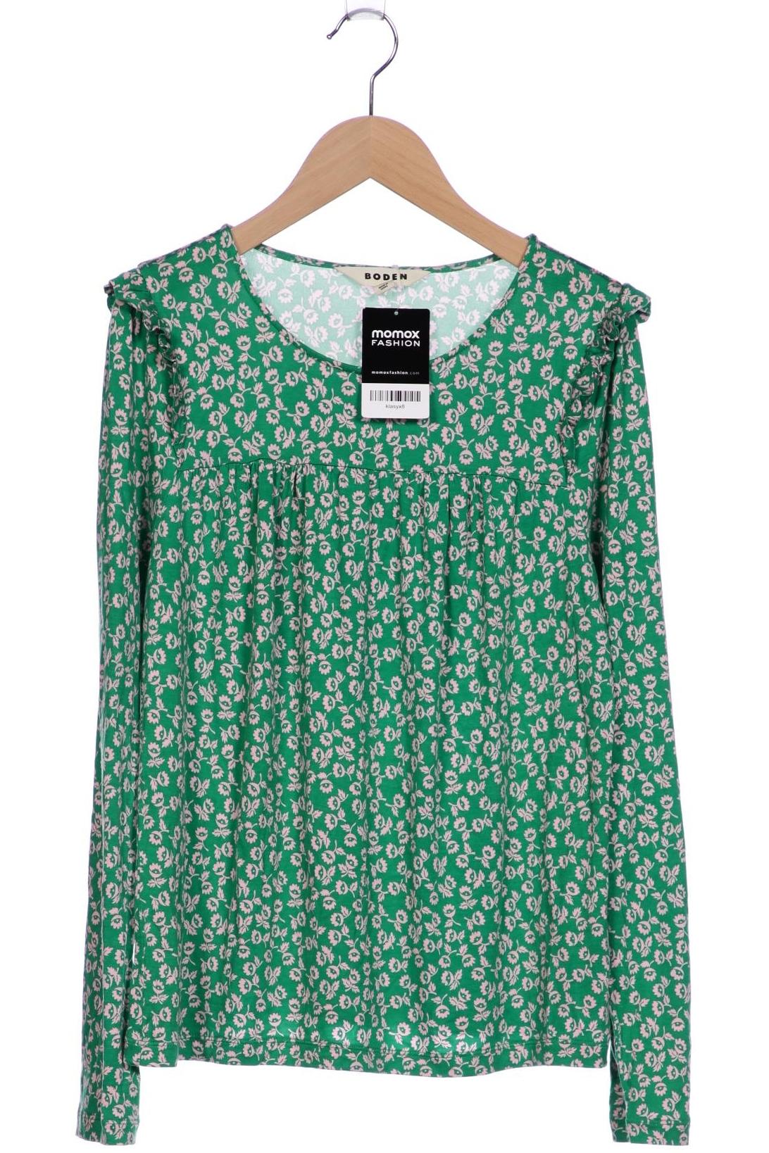 

Boden Damen Langarmshirt, grün, Gr. 38