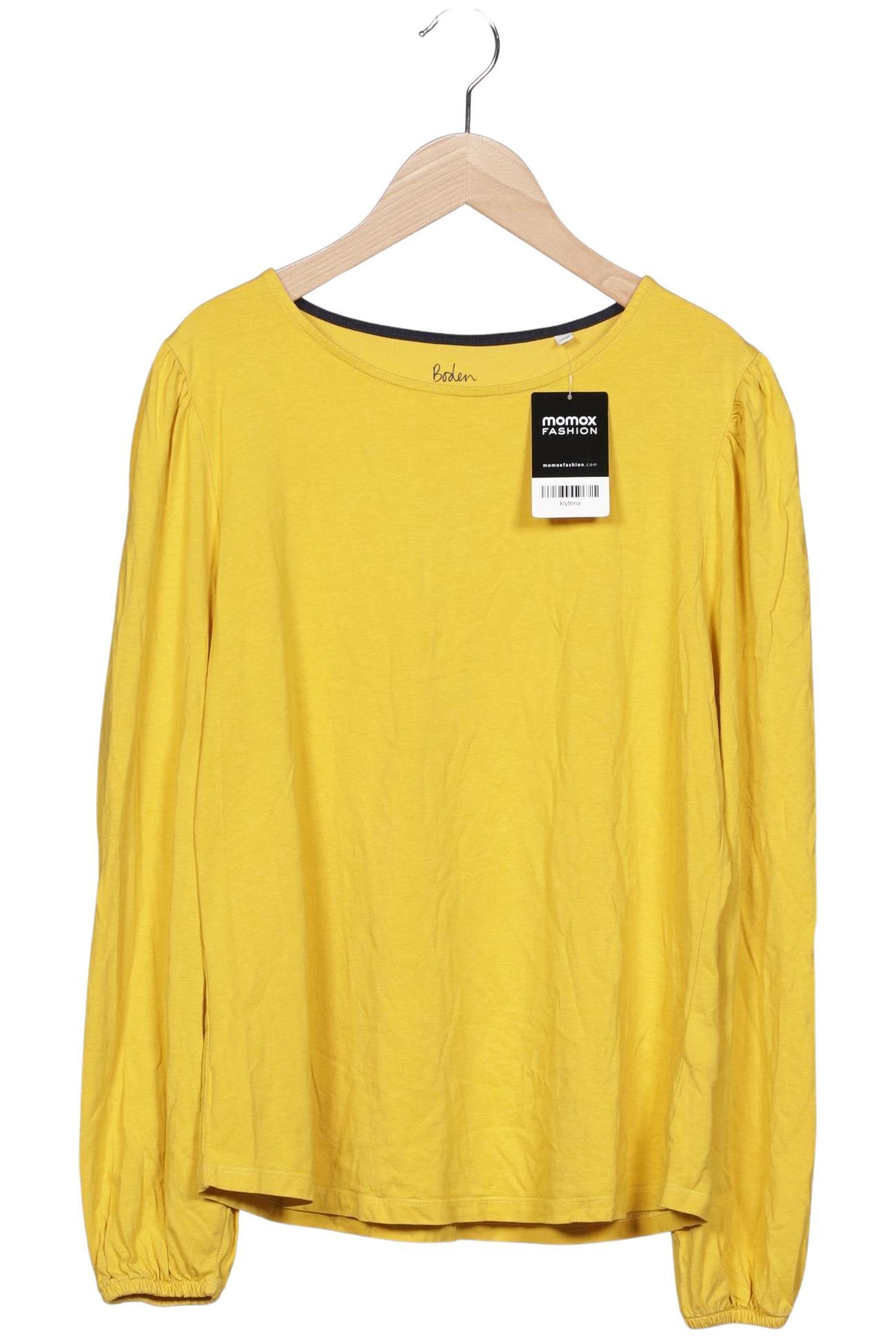 

Boden Damen Langarmshirt, gelb, Gr. 40