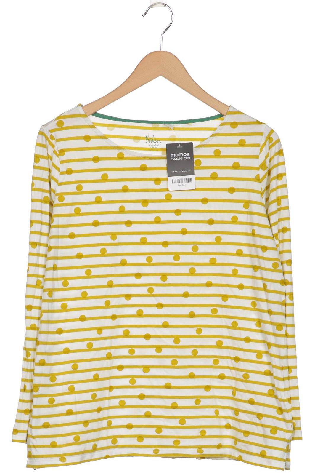 

Boden Damen Langarmshirt, weiß, Gr. 46