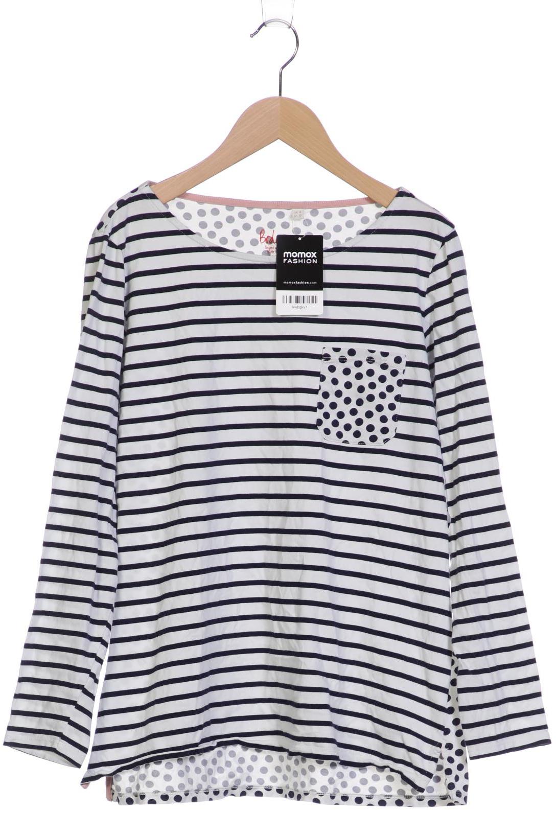

Boden Damen Langarmshirt, weiß