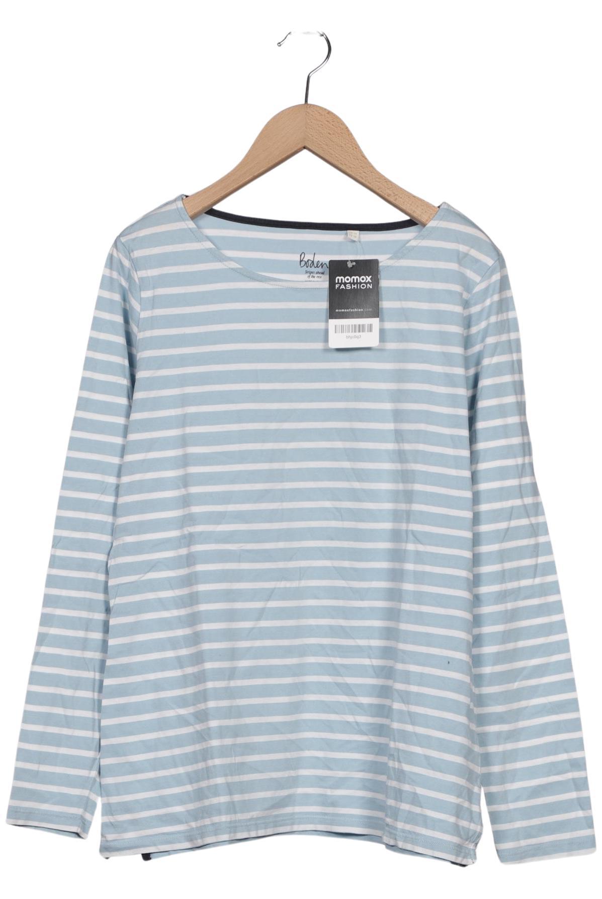 

Boden Damen Langarmshirt, hellblau, Gr. 40