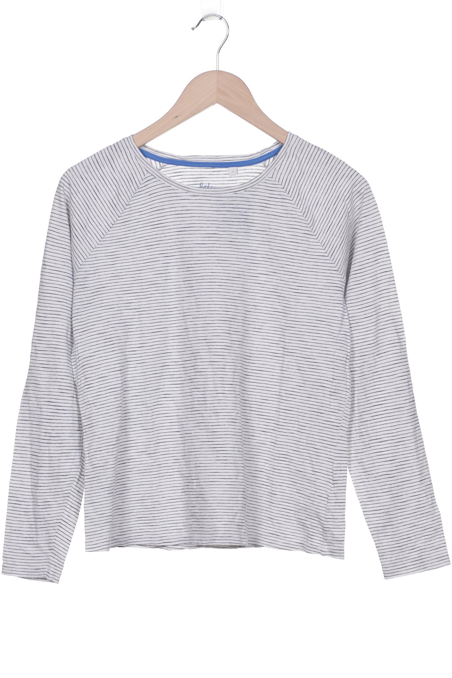 

Boden Damen Langarmshirt, weiß