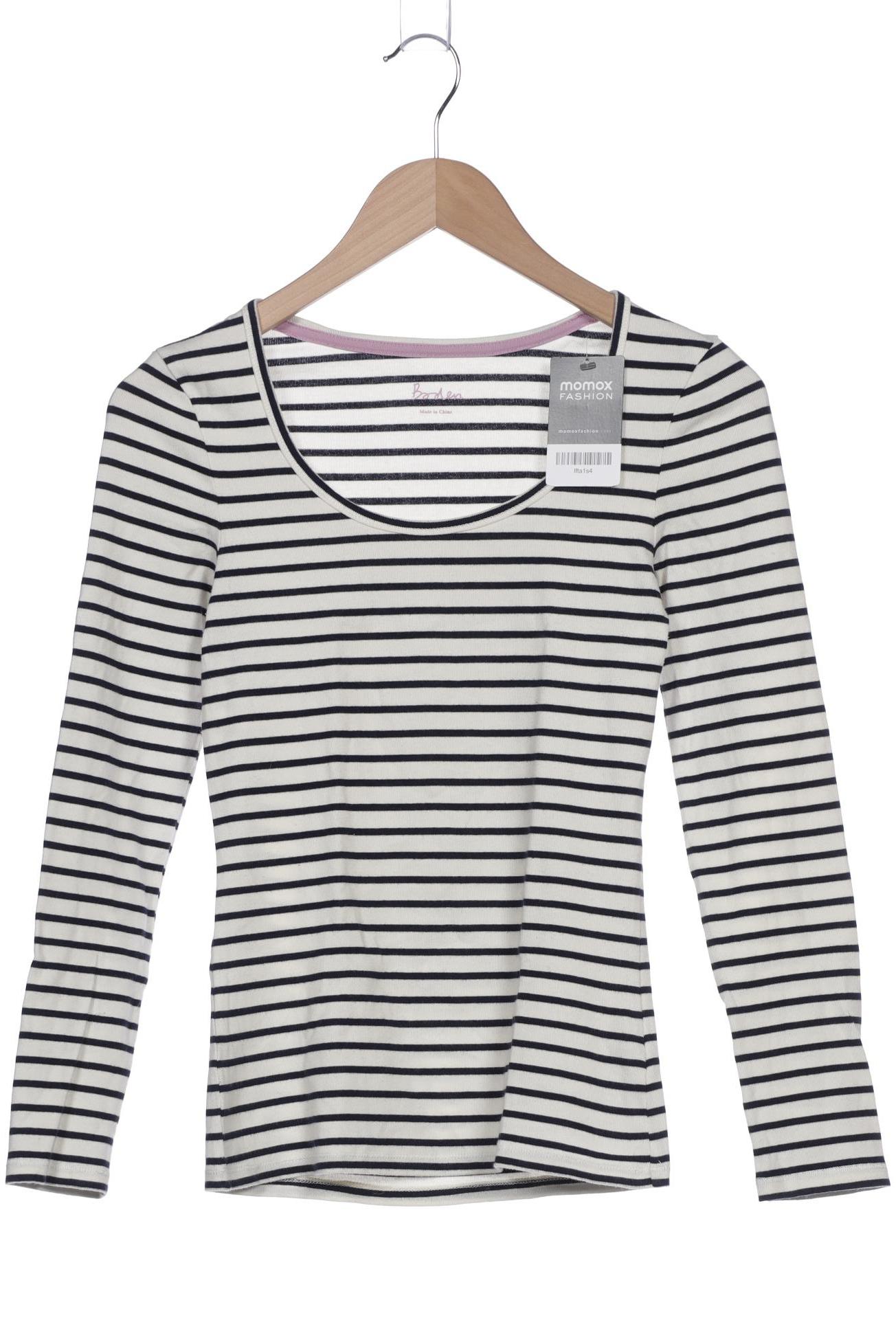 

Boden Damen Langarmshirt, weiß, Gr. 30