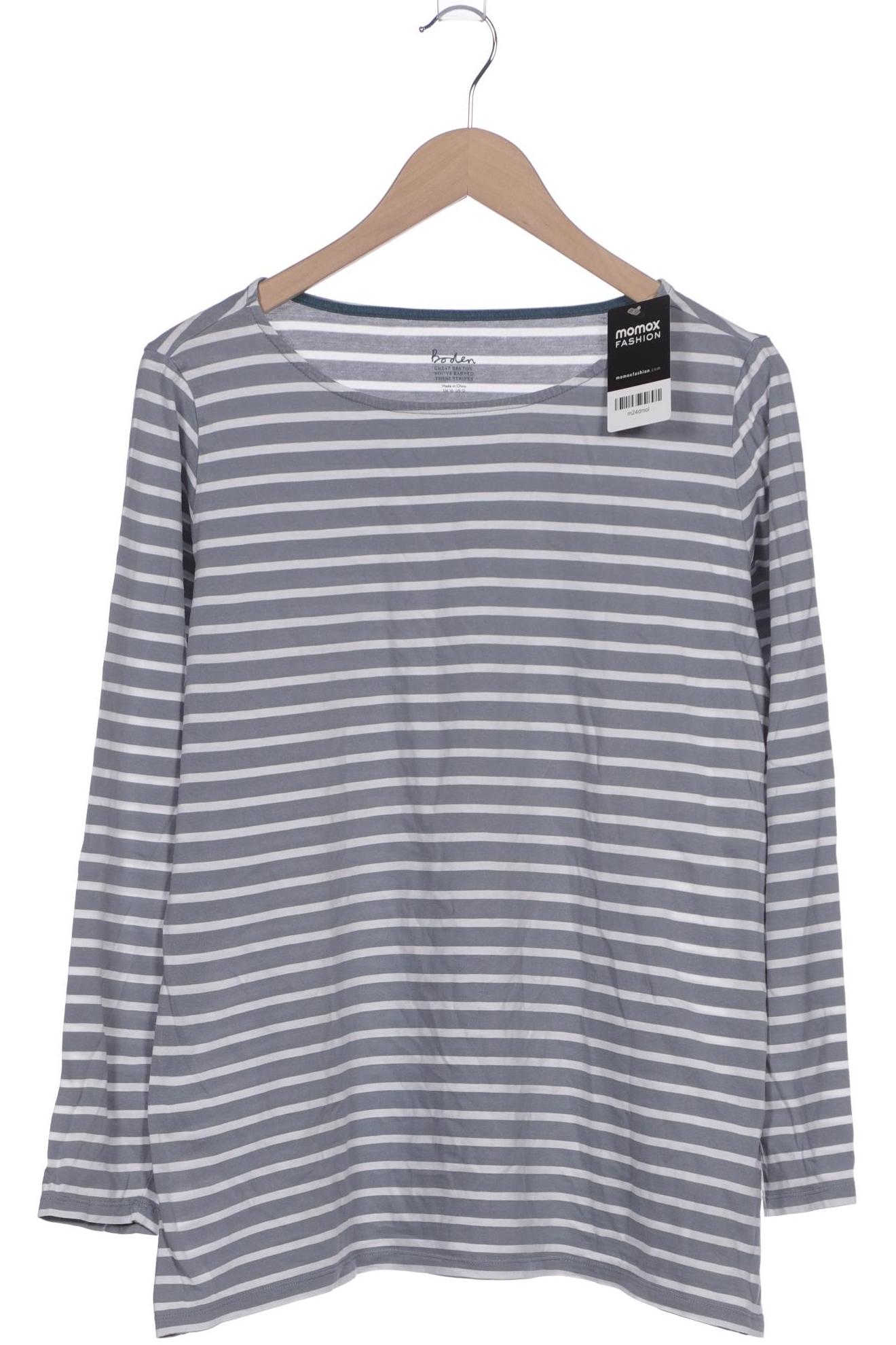 

Boden Damen Langarmshirt, grau, Gr. 16