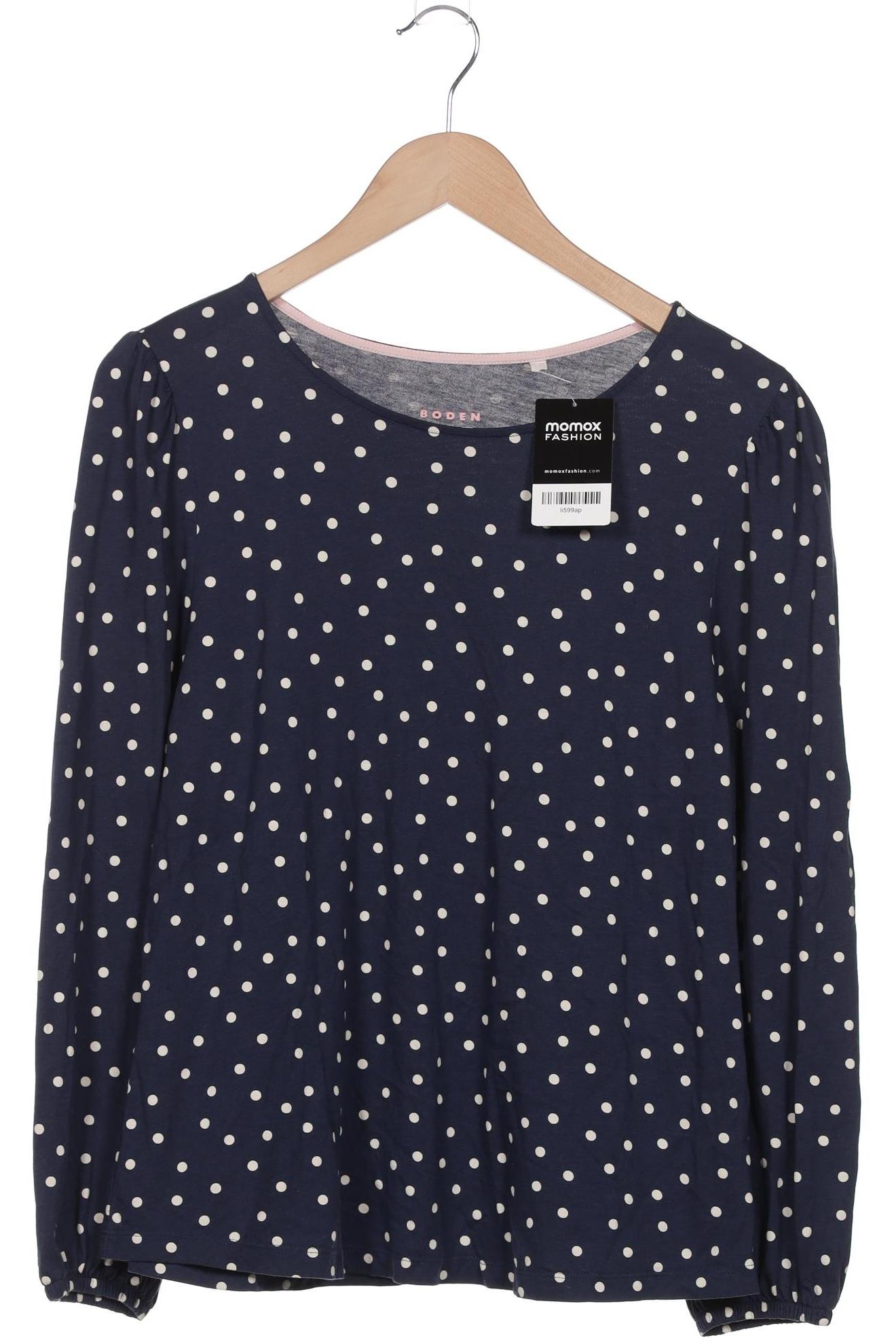 

Boden Damen Langarmshirt, marineblau, Gr. 14