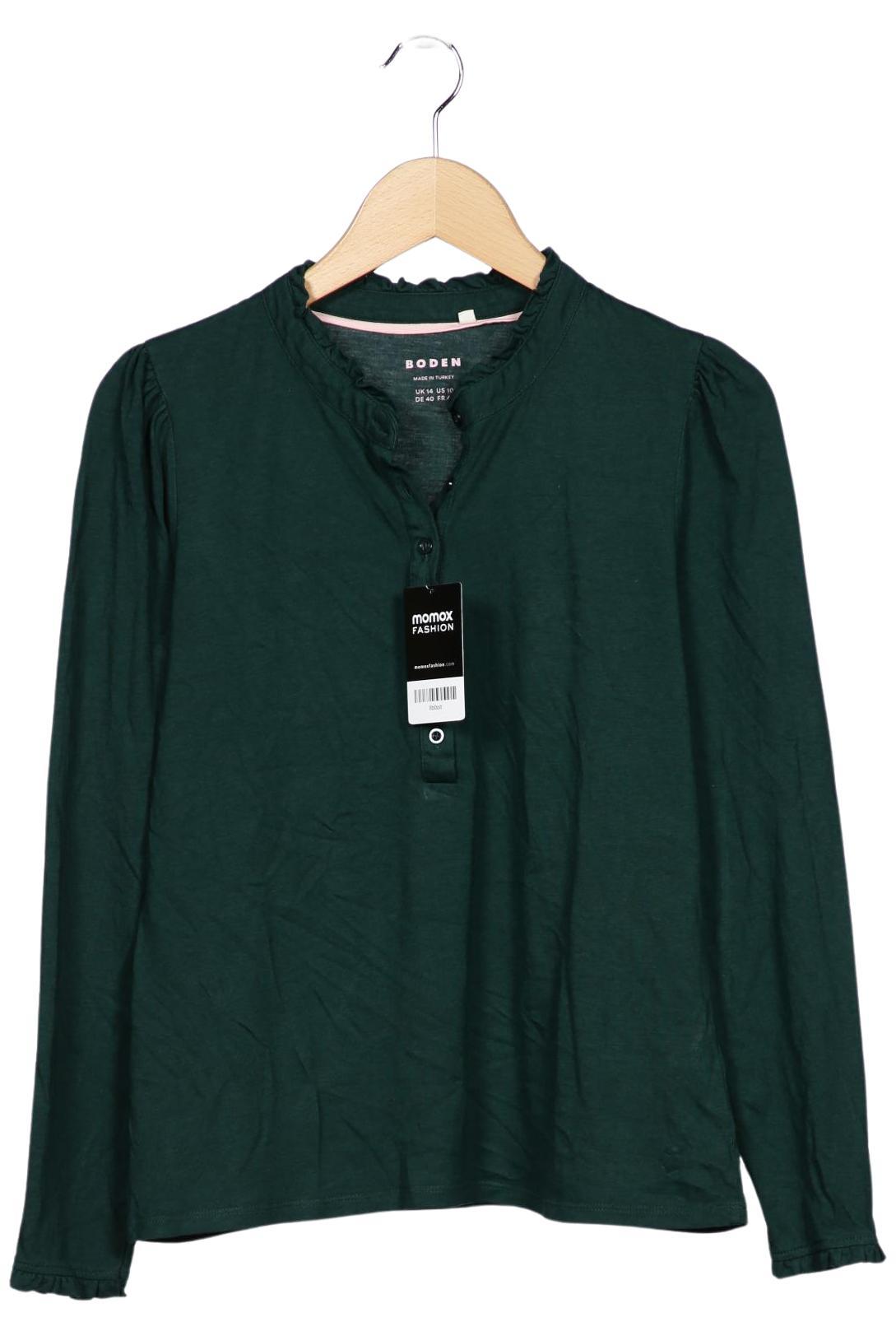 

Boden Damen Langarmshirt, grün, Gr. 40