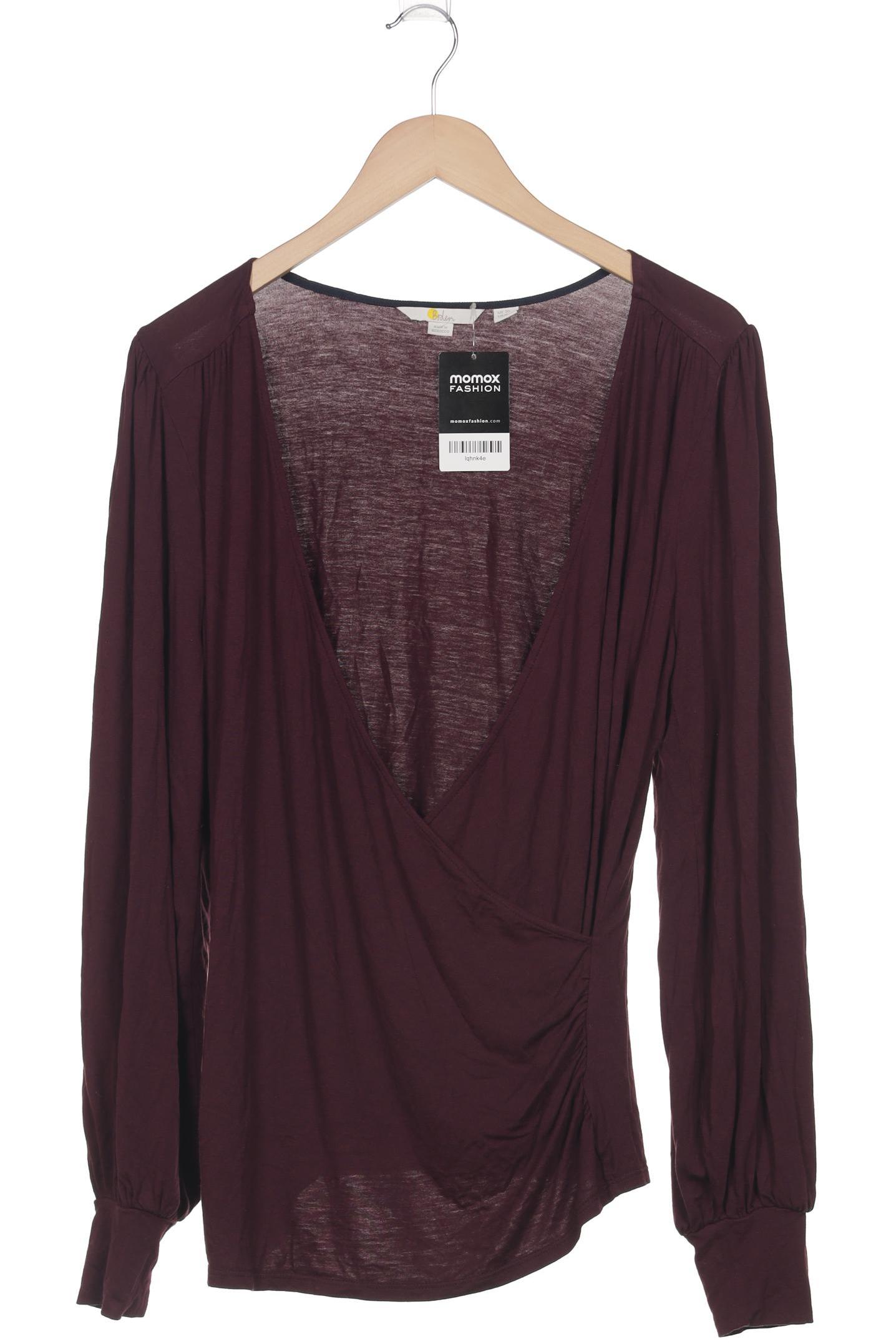 

Boden Damen Langarmshirt, bordeaux, Gr. 46