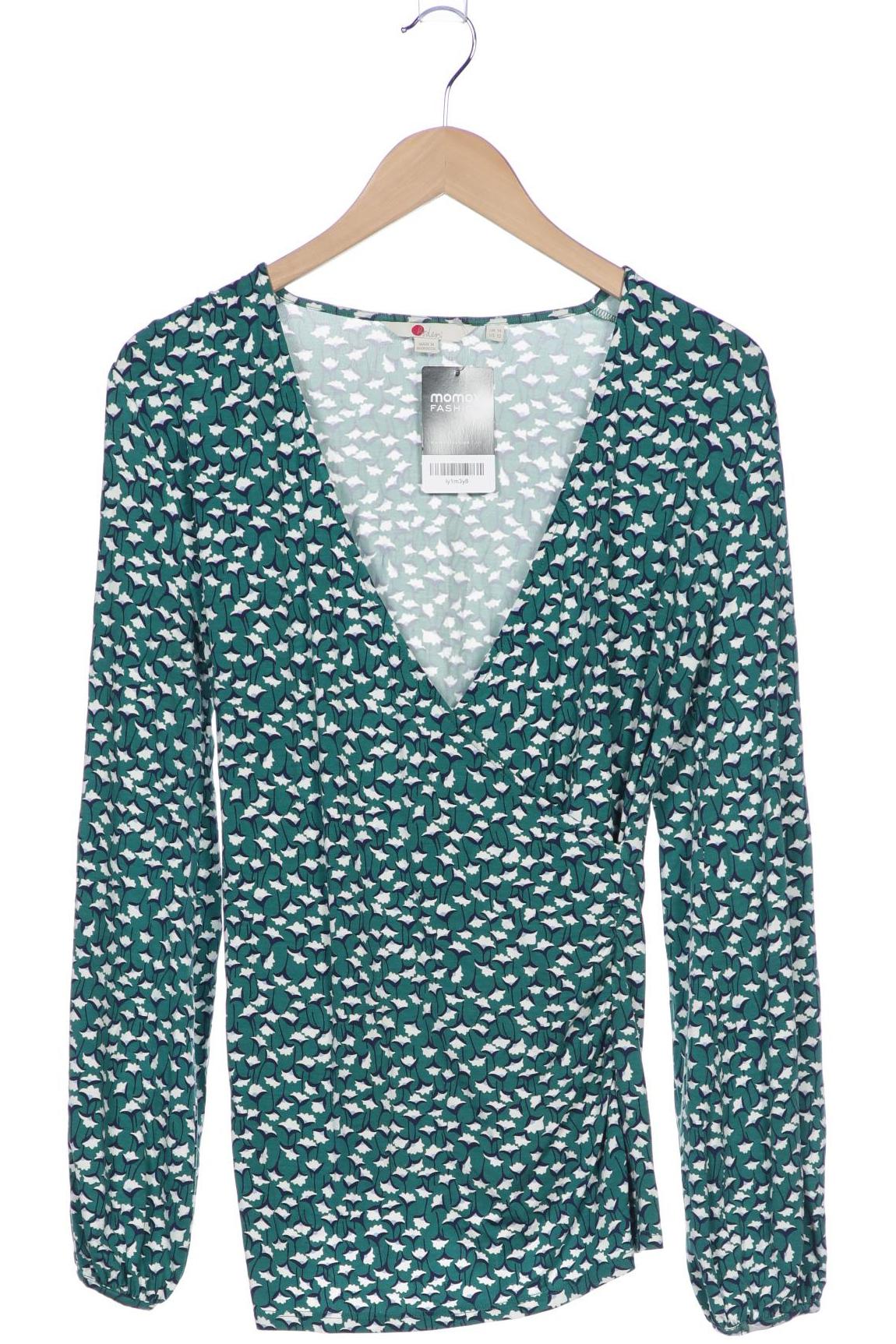 

Boden Damen Langarmshirt, türkis, Gr. 40