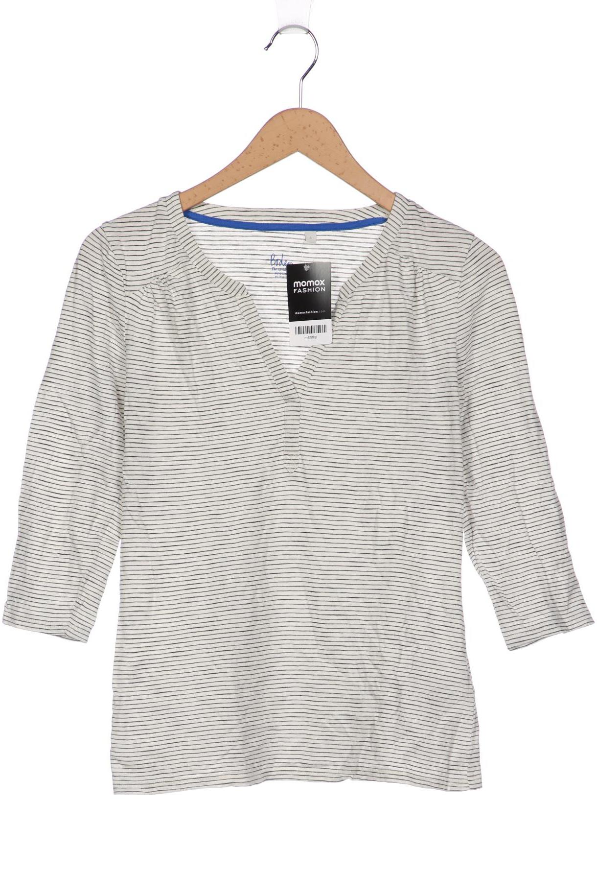 

Boden Damen Langarmshirt, weiß