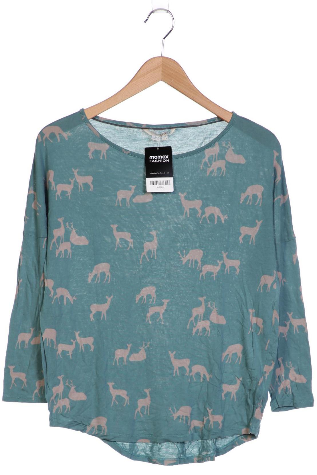 

Boden Damen Langarmshirt, türkis, Gr. 36