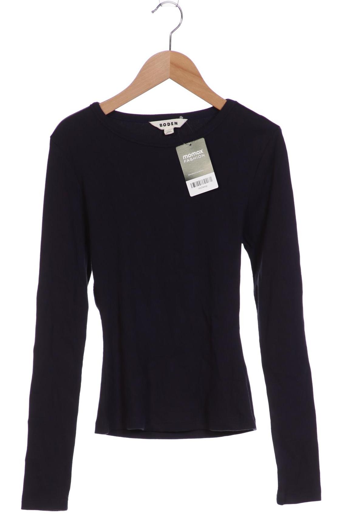 

Boden Damen Langarmshirt, marineblau