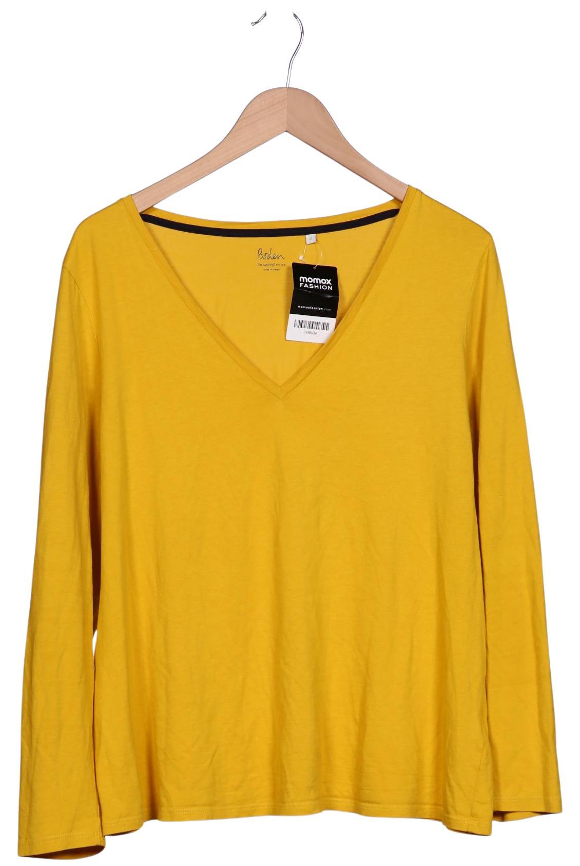 

Boden Damen Langarmshirt, gelb, Gr. 44