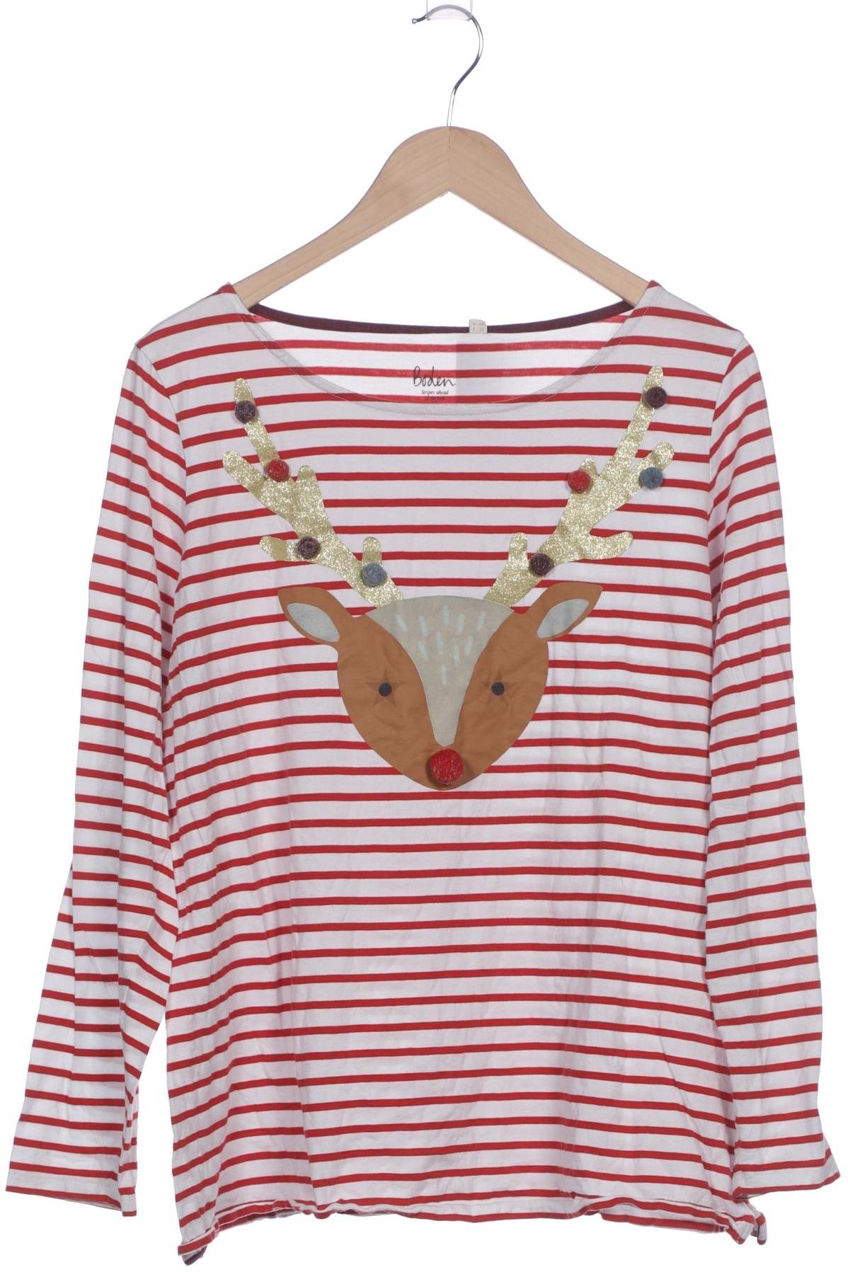 

Boden Damen Langarmshirt, weiß, Gr. 48