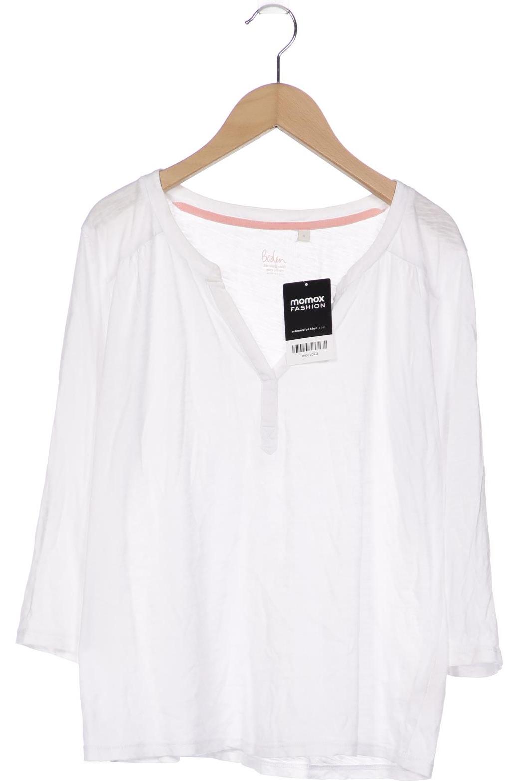 

Boden Damen Langarmshirt, weiß