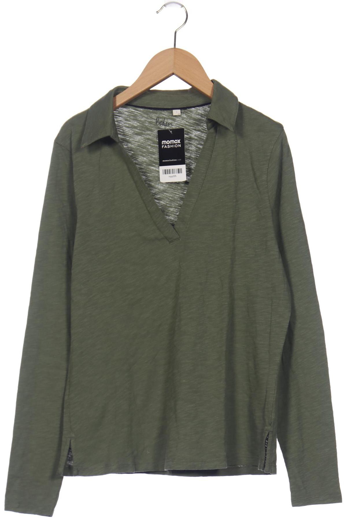 

Boden Damen Langarmshirt, grün, Gr. 36