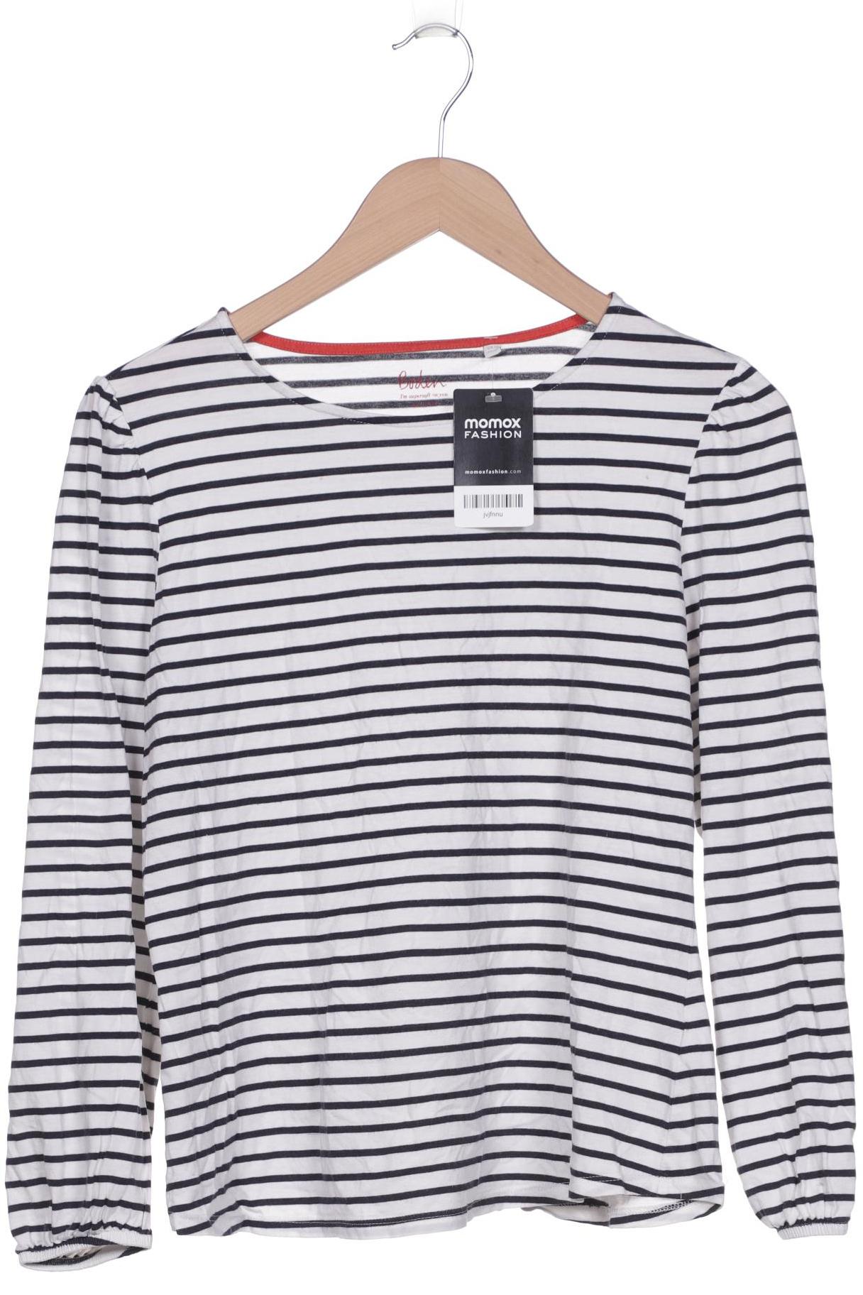 

Boden Damen Langarmshirt, weiß