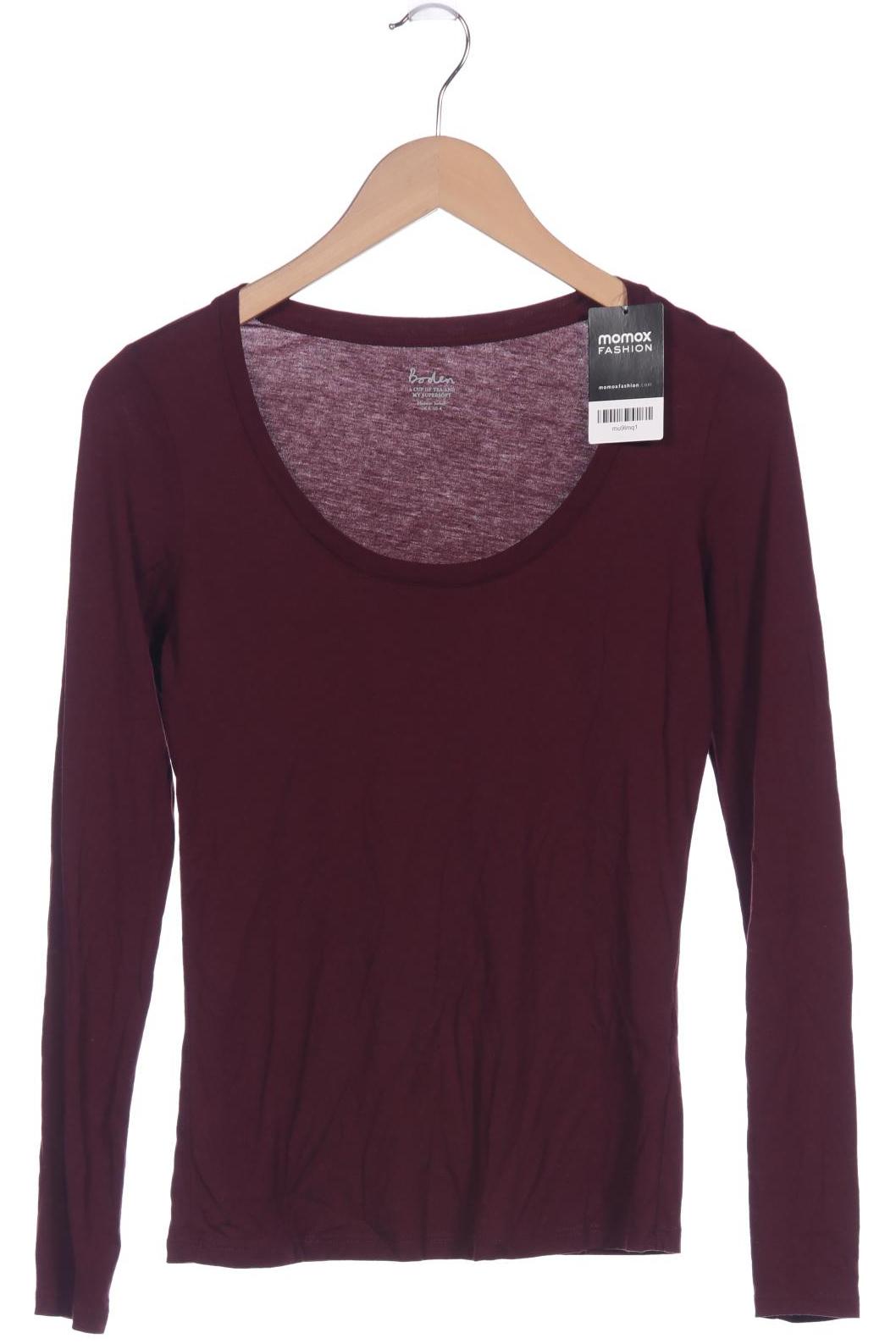 

Boden Damen Langarmshirt, bordeaux, Gr. 34
