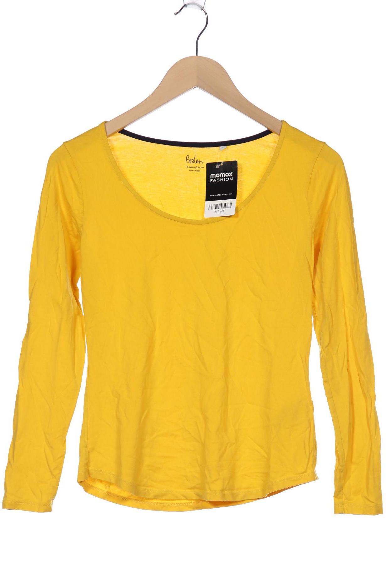 

Boden Damen Langarmshirt, gelb, Gr. 34