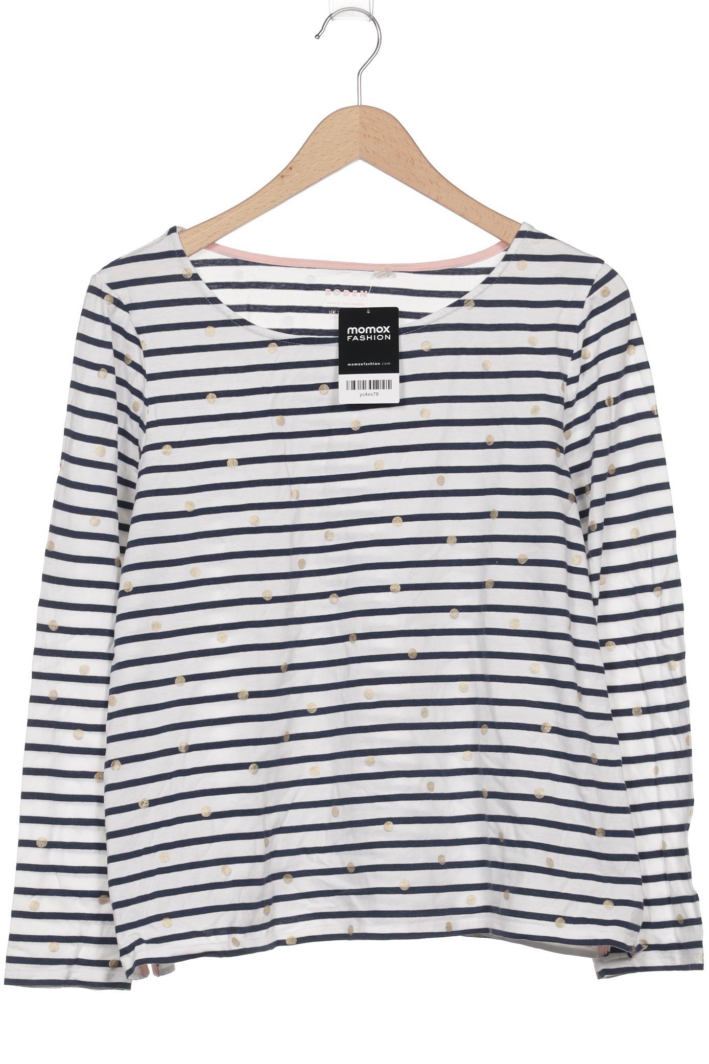 

Boden Damen Langarmshirt, weiß, Gr. 46