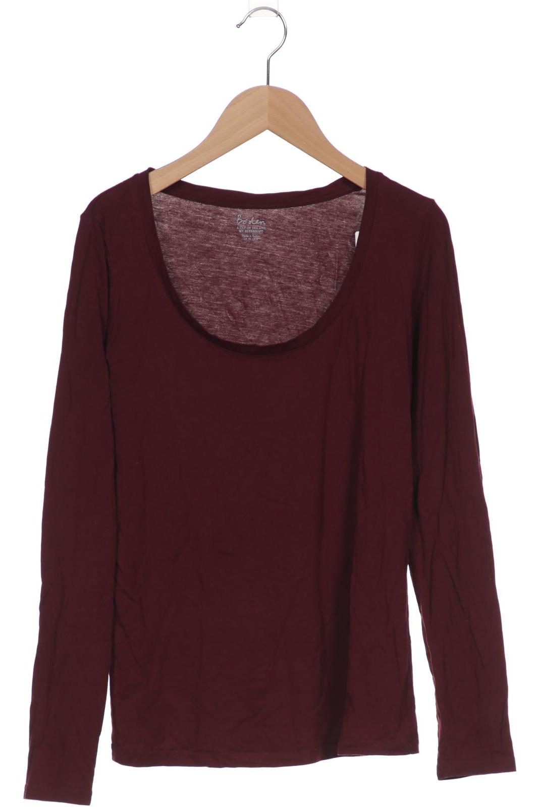 

Boden Damen Langarmshirt, bordeaux