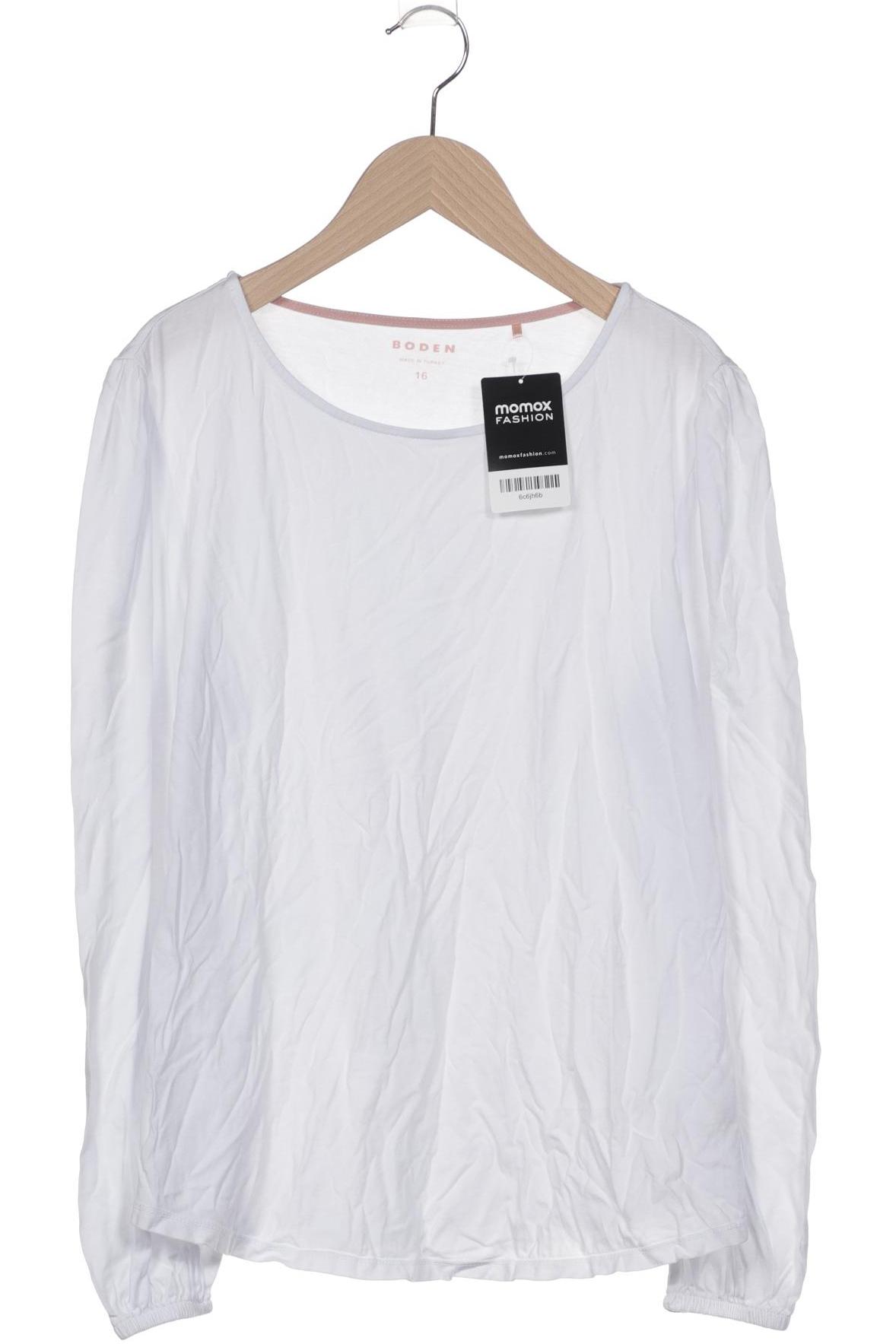 

Boden Damen Langarmshirt, weiß, Gr. 16