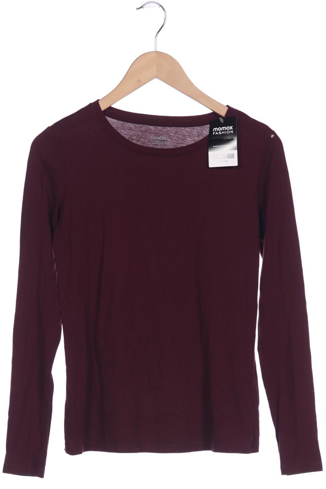 

Boden Damen Langarmshirt, bordeaux, Gr. 36