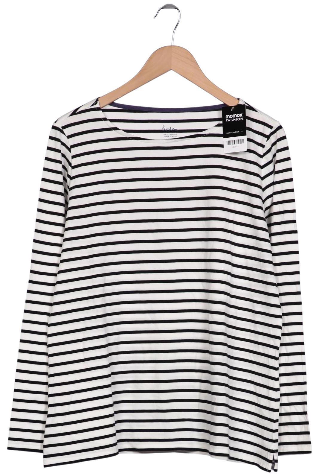 

Boden Damen Langarmshirt, weiß, Gr. 20