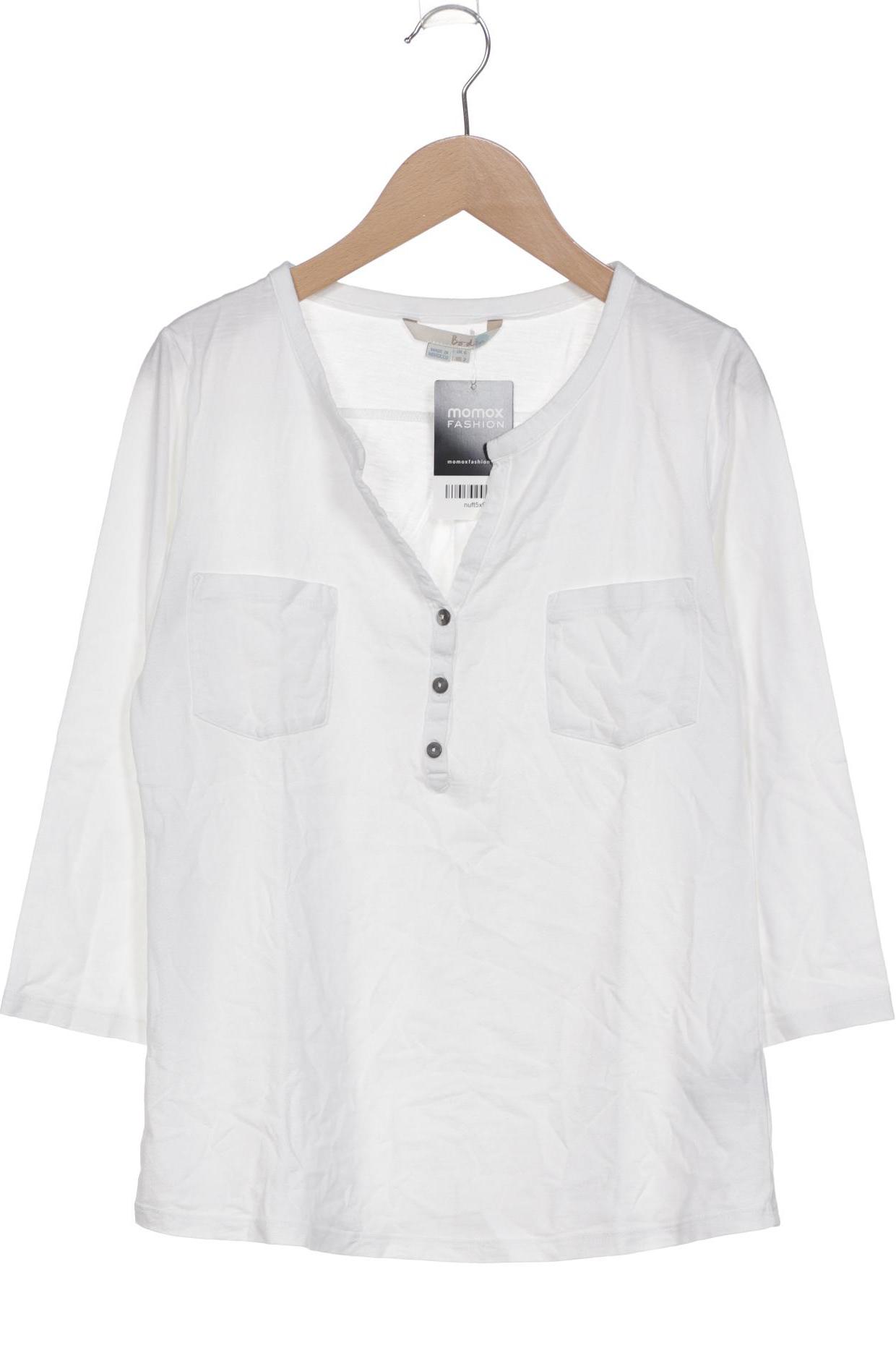 

Boden Damen Langarmshirt, weiß, Gr. 32