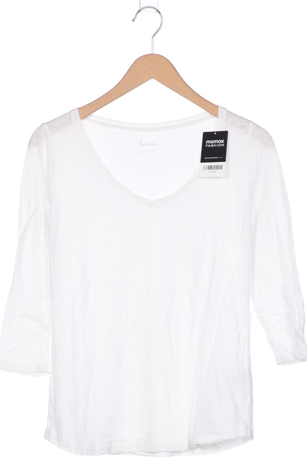 

Boden Damen Langarmshirt, weiß, Gr. 40