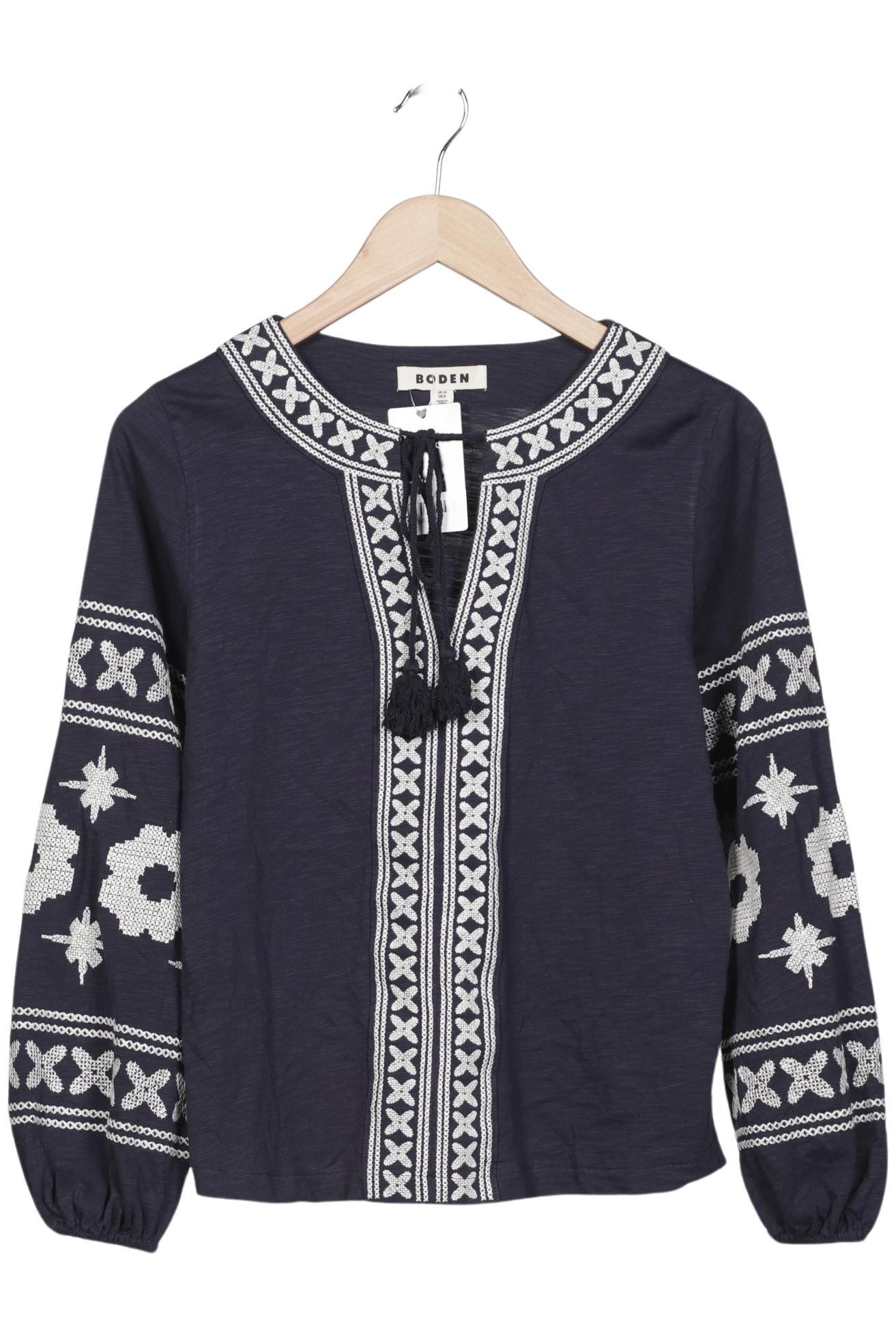 

Boden Damen Langarmshirt, marineblau, Gr. 36