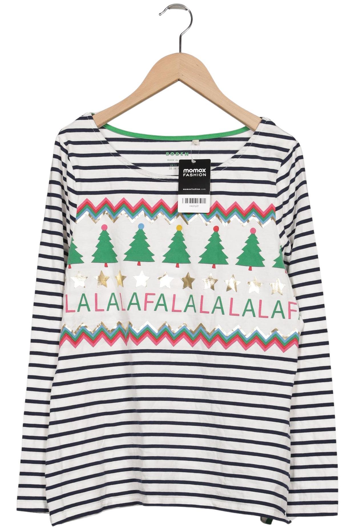 

Boden Damen Langarmshirt, weiß, Gr. 38