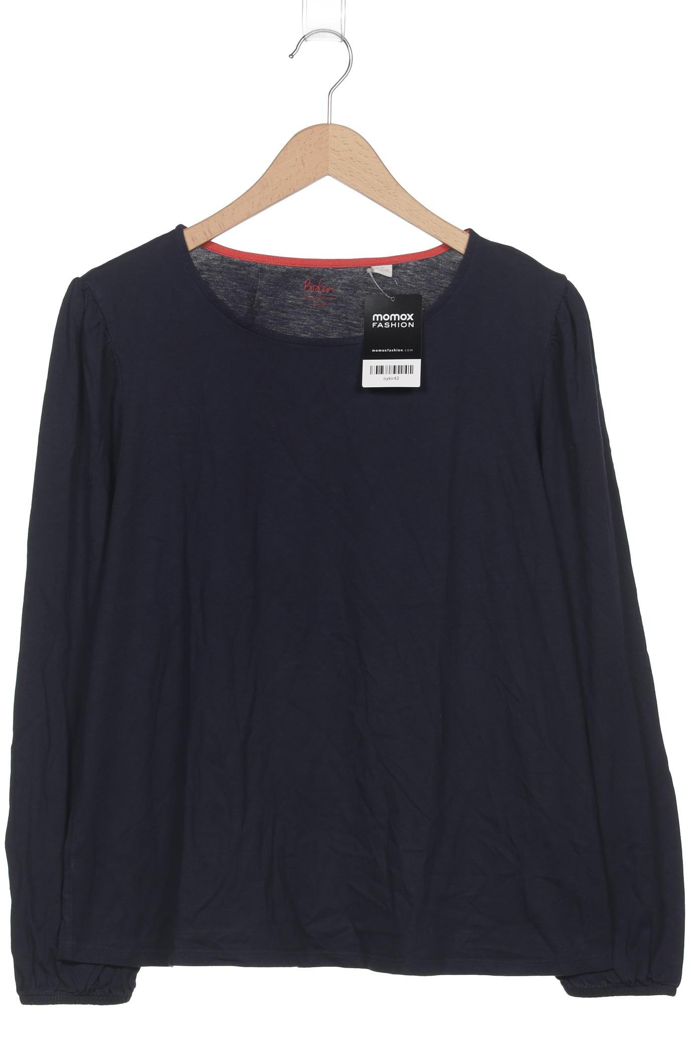 

Boden Damen Langarmshirt, marineblau, Gr. 48