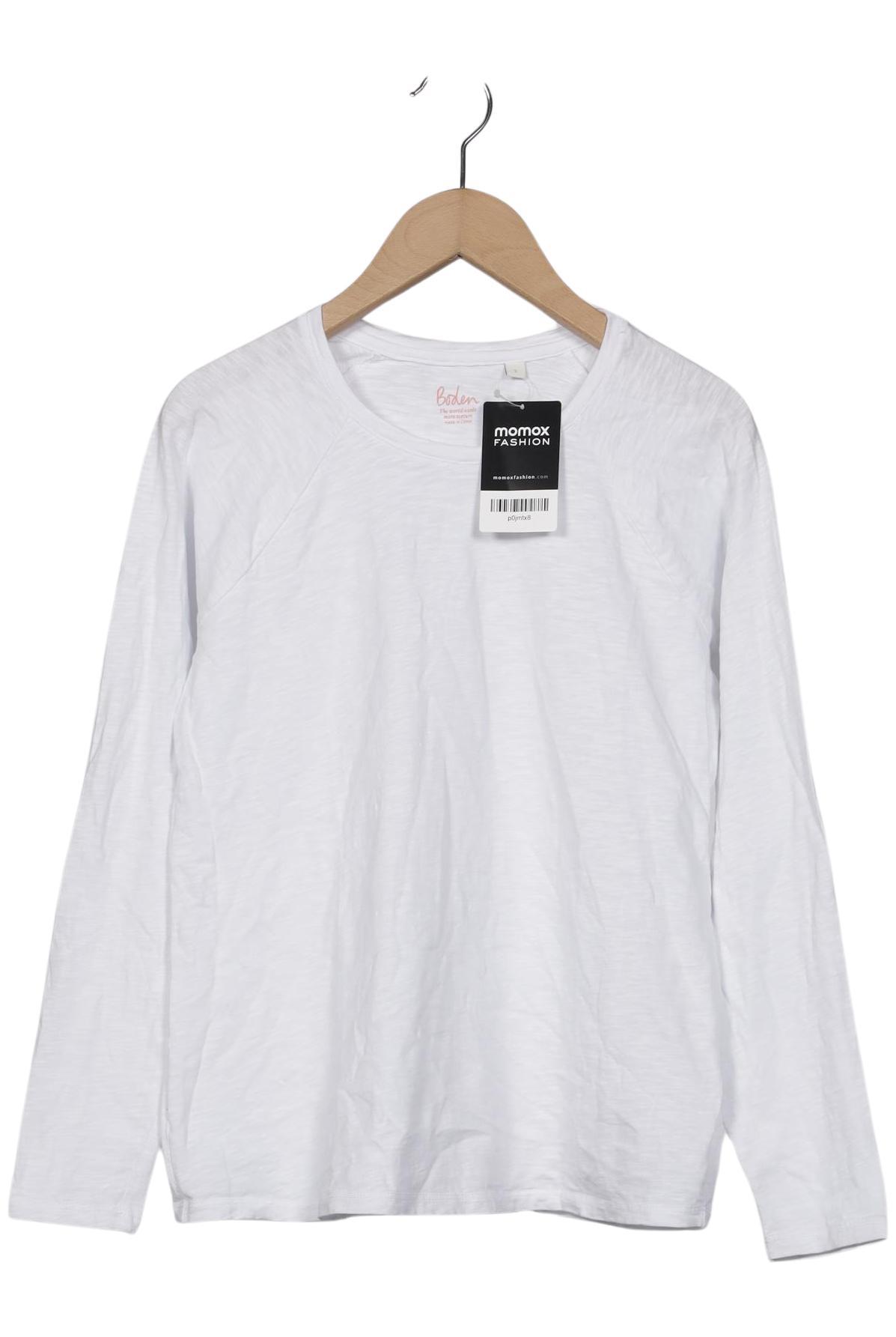 

Boden Damen Langarmshirt, weiß, Gr. 36