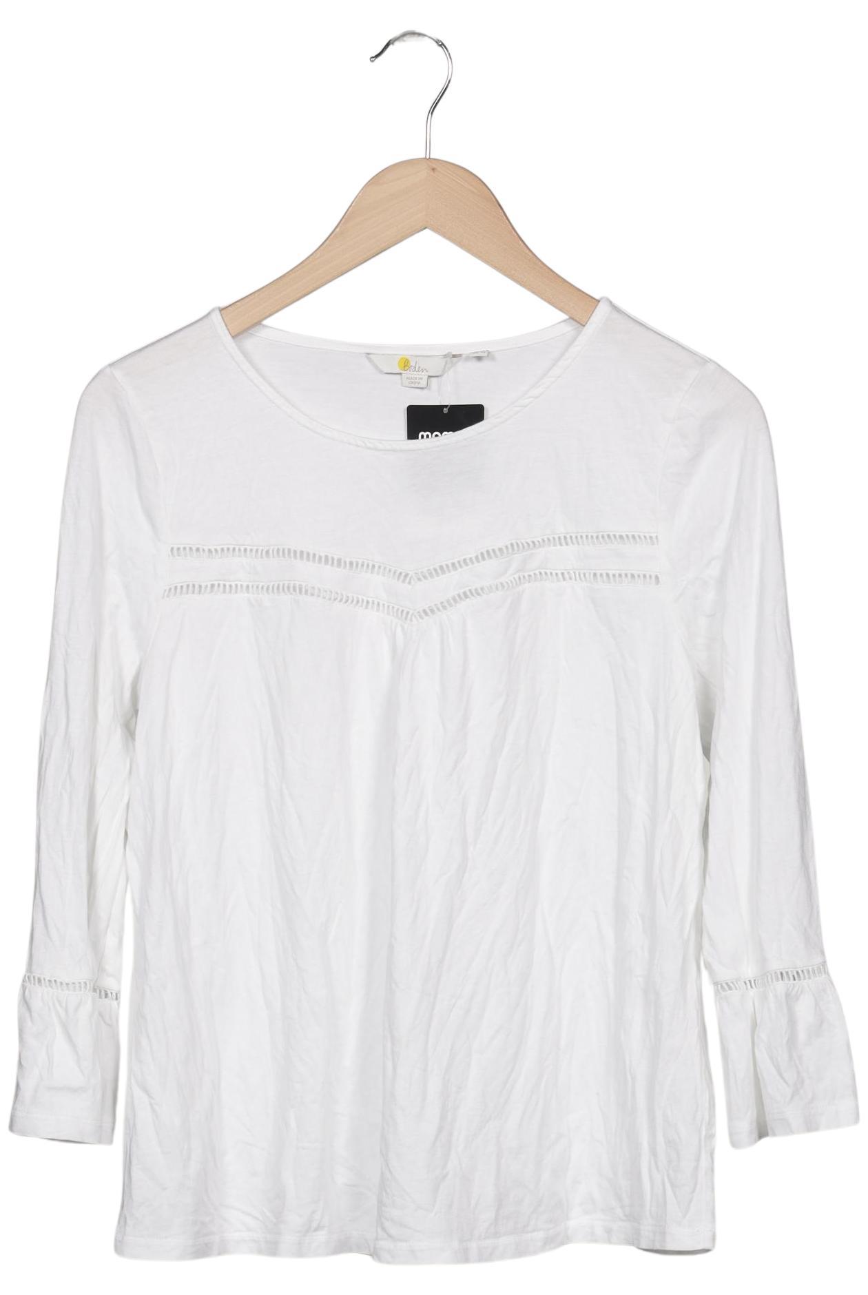 

Boden Damen Langarmshirt, weiß, Gr. 40