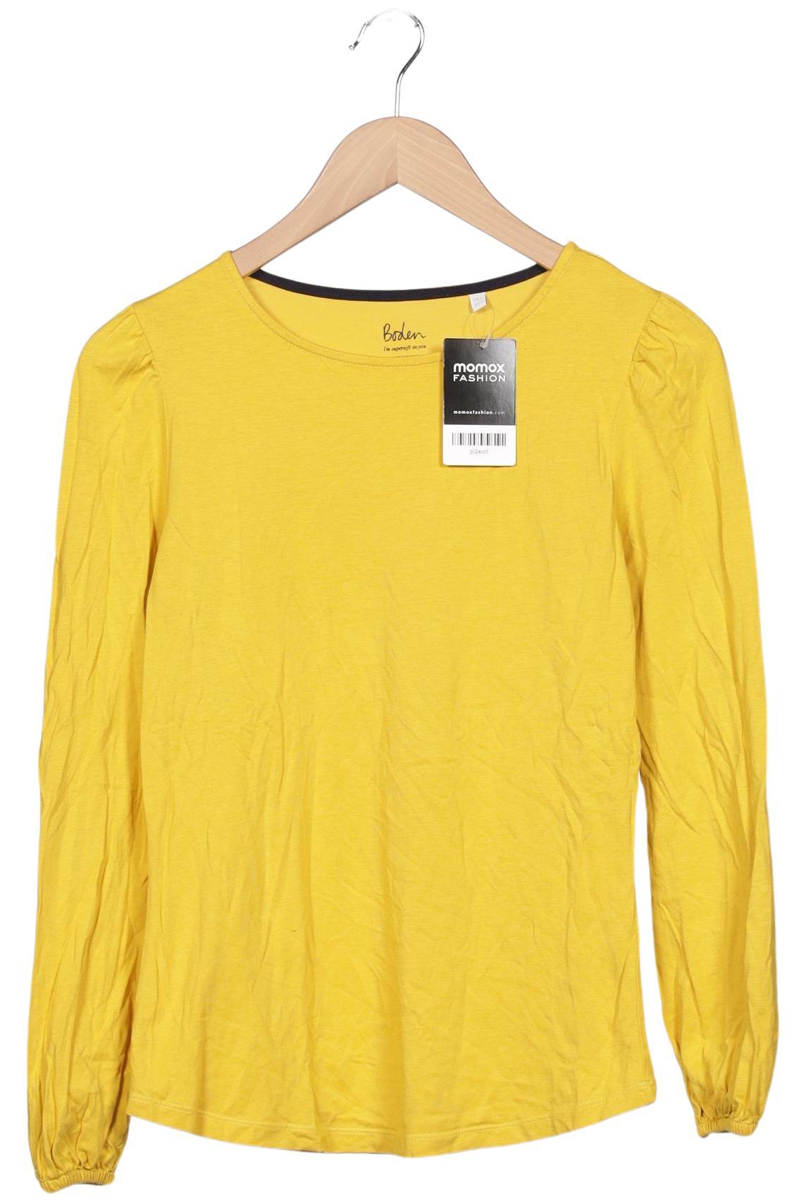 

Boden Damen Langarmshirt, gelb, Gr. 32