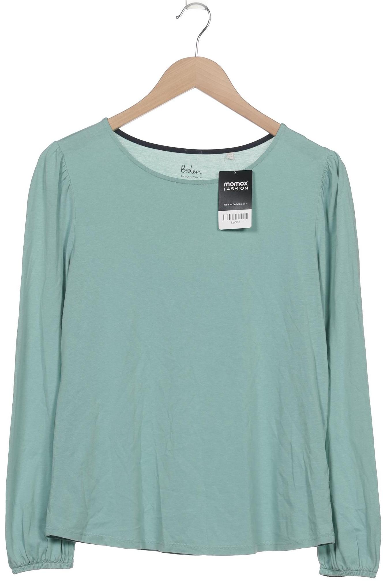 

Boden Damen Langarmshirt, türkis, Gr. 40