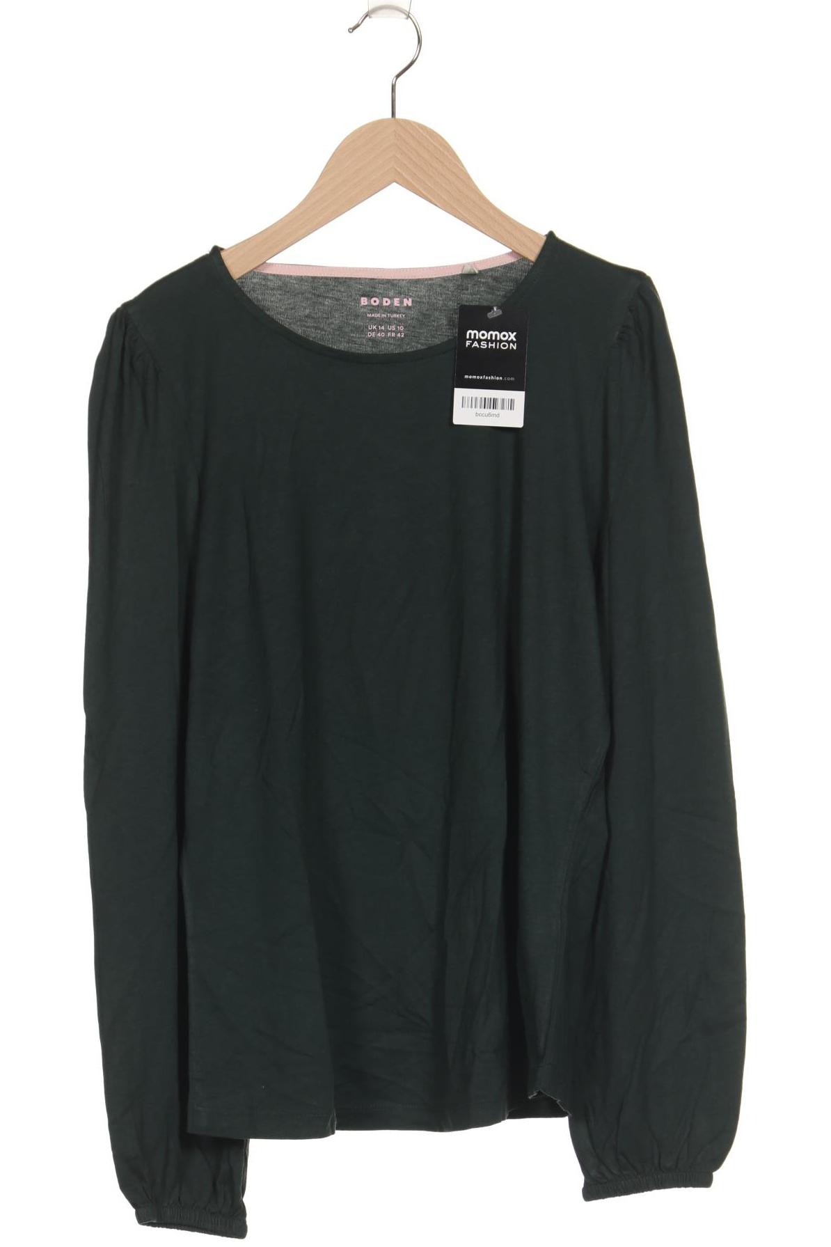 

Boden Damen Langarmshirt, grün, Gr. 40