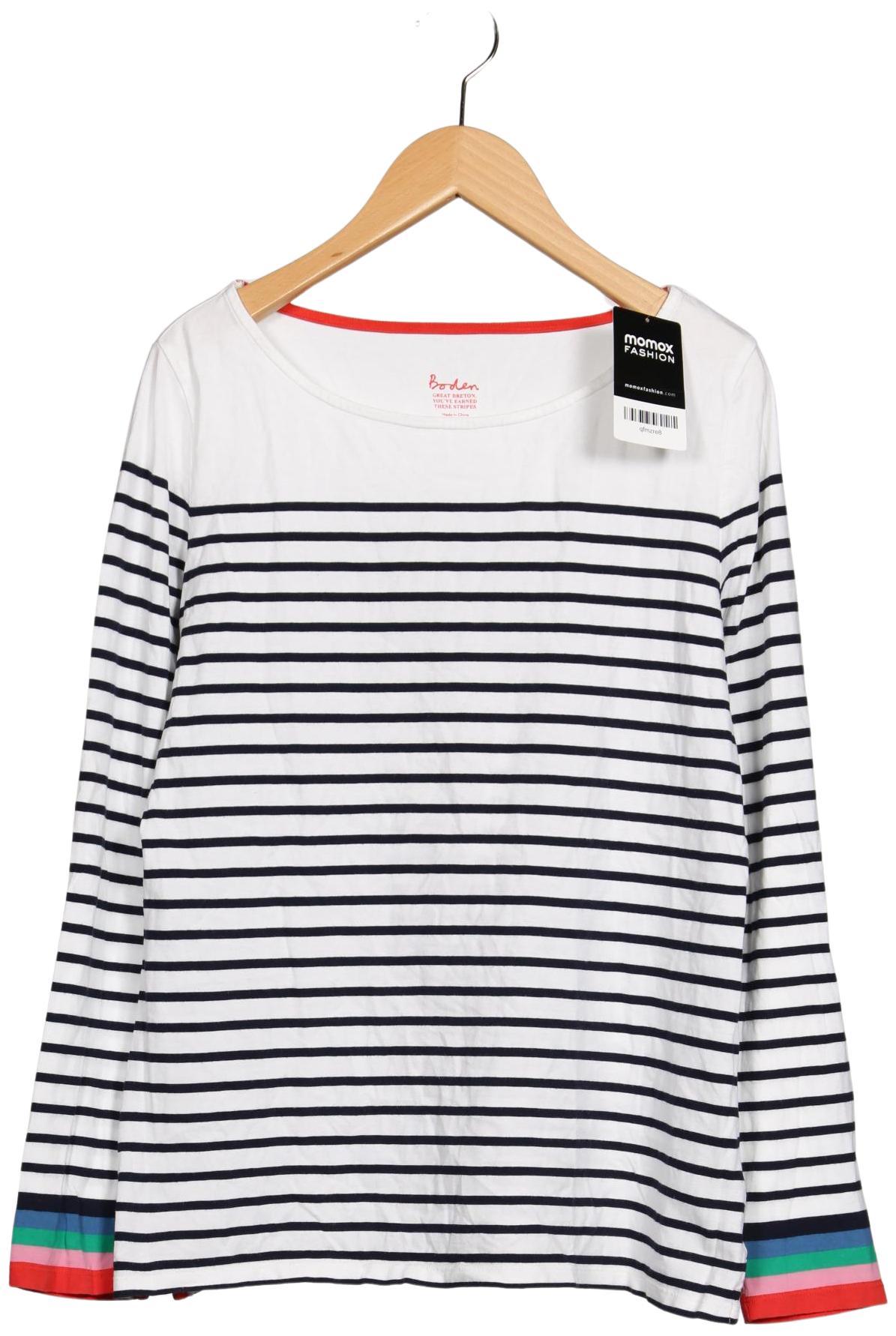 

Boden Damen Langarmshirt, weiß, Gr. 12