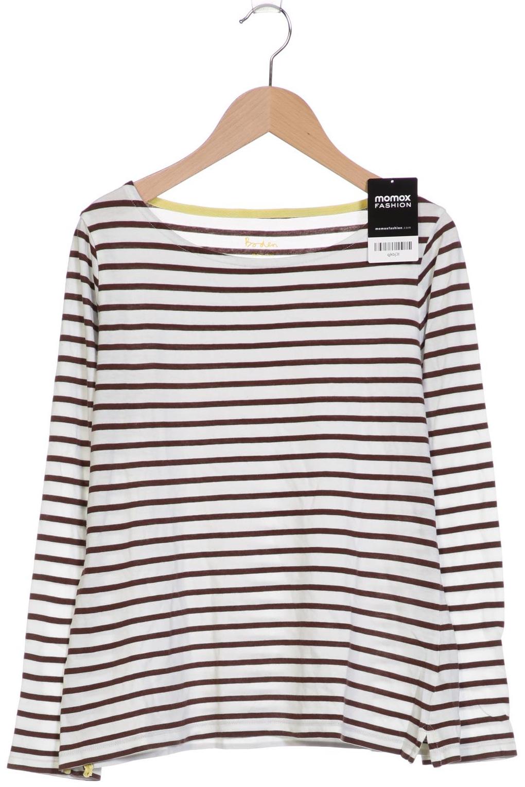 

Boden Damen Langarmshirt, weiß, Gr. 36