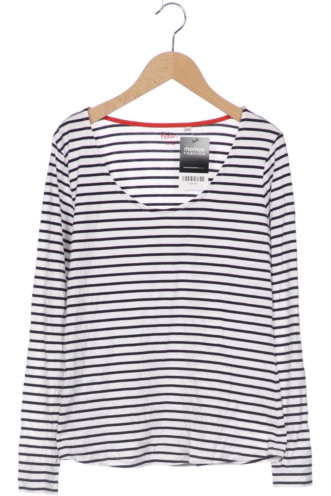 

Boden Damen Langarmshirt, weiß
