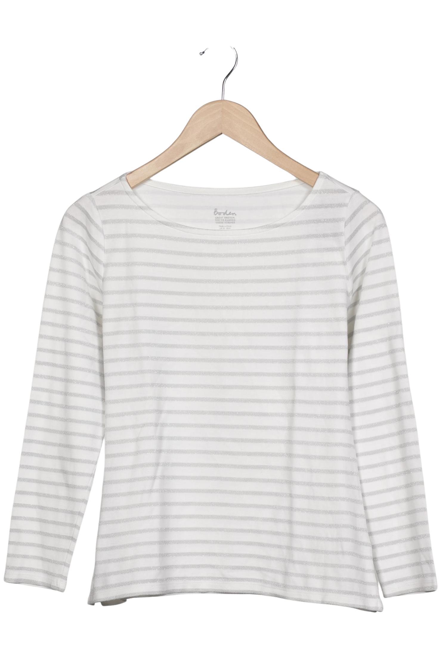 

Boden Damen Langarmshirt, weiß, Gr. 10