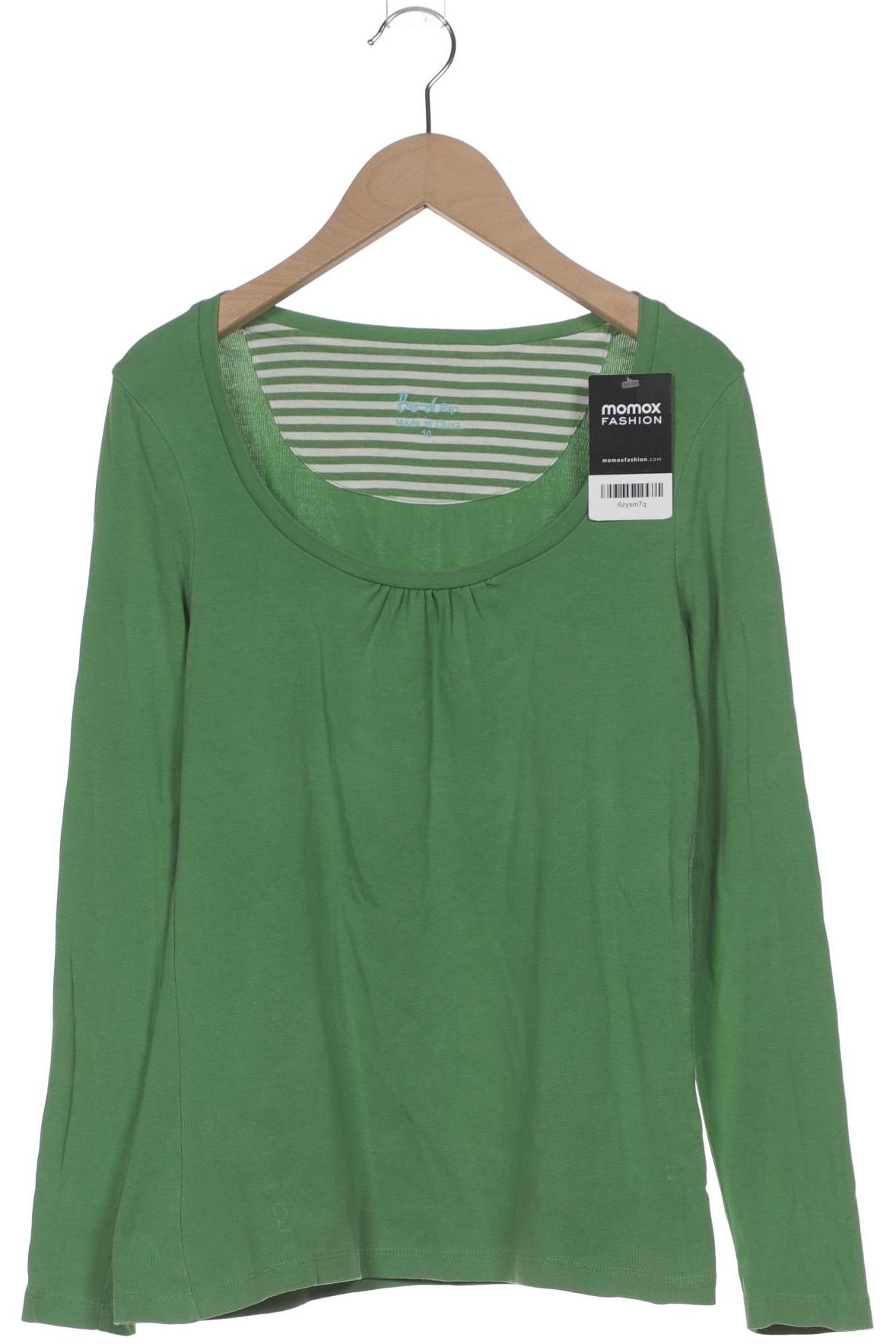 

Boden Damen Langarmshirt, grün, Gr. 10