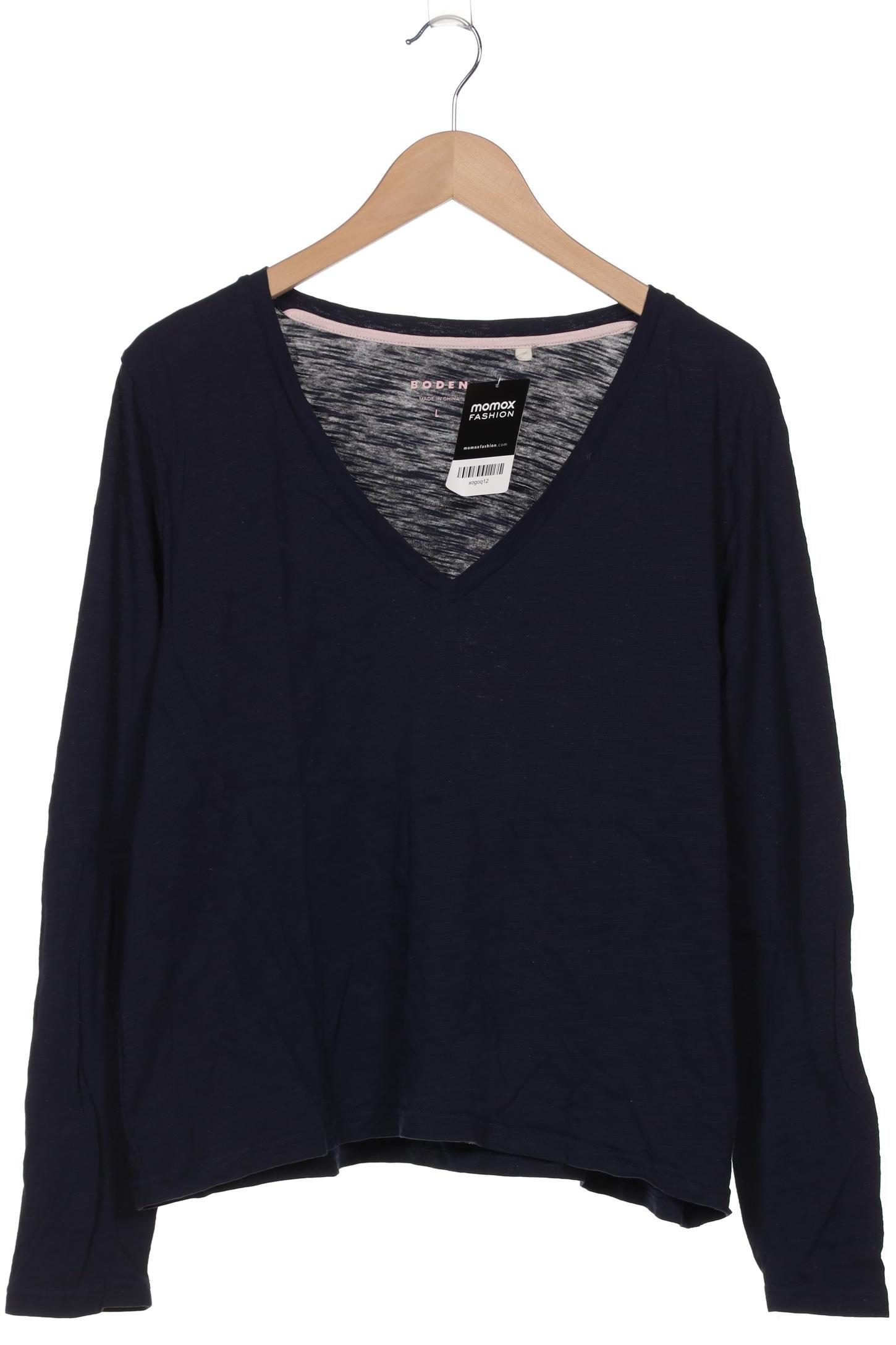 

Boden Damen Langarmshirt, marineblau, Gr. 42