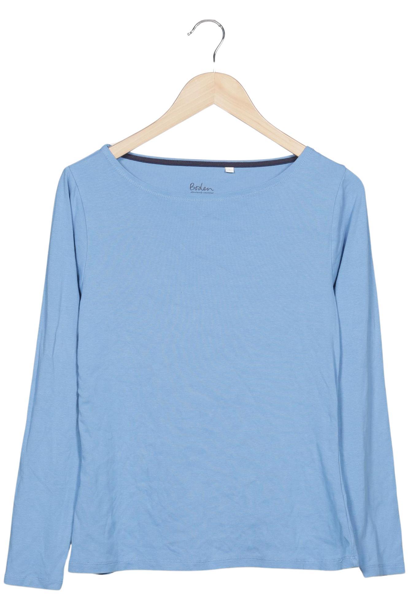 

Boden Damen Langarmshirt, hellblau, Gr. 38