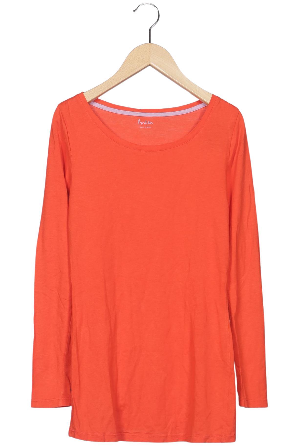 

Boden Damen Langarmshirt, orange, Gr. 34