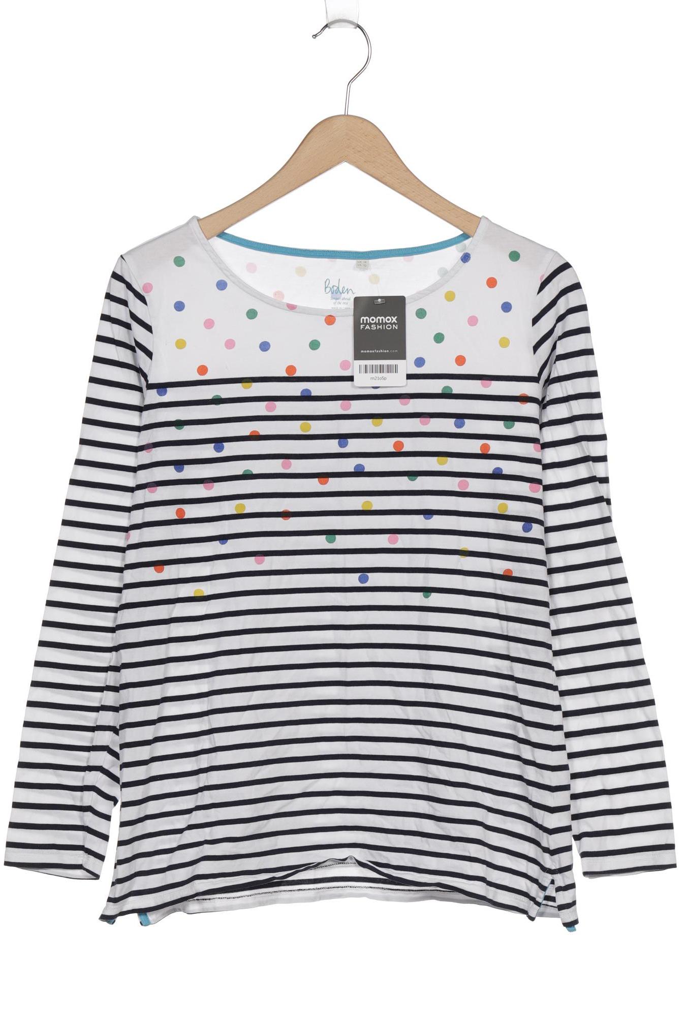 

Boden Damen Langarmshirt, weiß, Gr. 40