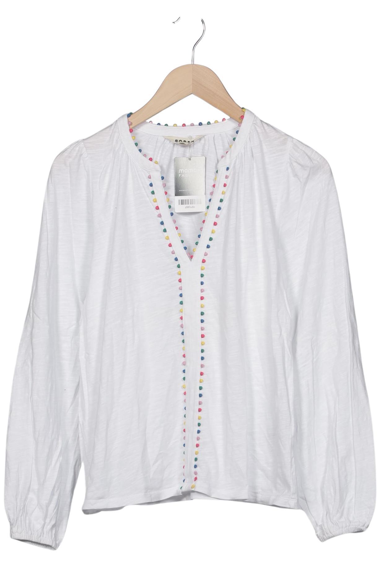 

Boden Damen Langarmshirt, weiß, Gr. 34