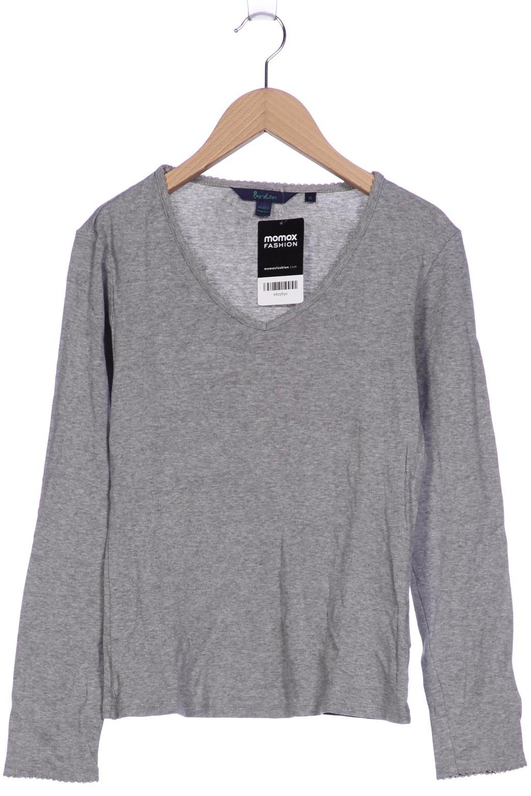 

Boden Damen Langarmshirt, grau, Gr. 10