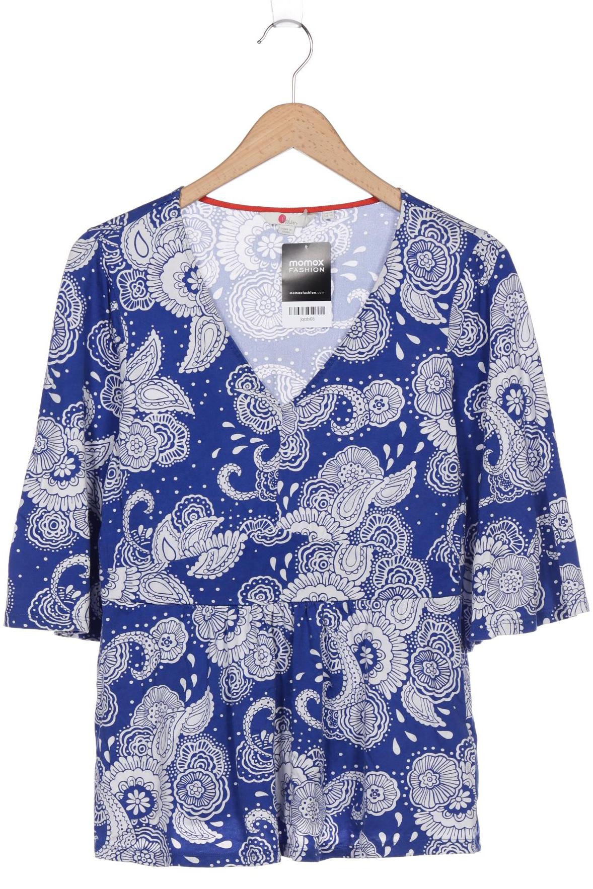 

Boden Damen Langarmshirt, blau