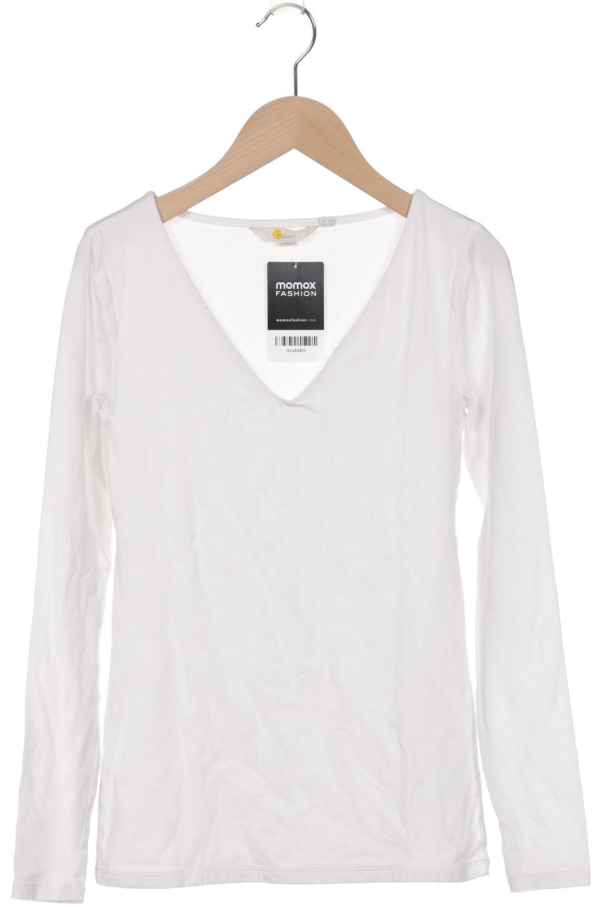 

Boden Damen Langarmshirt, weiß, Gr. 32